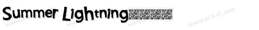 Summer Lightning字体转换